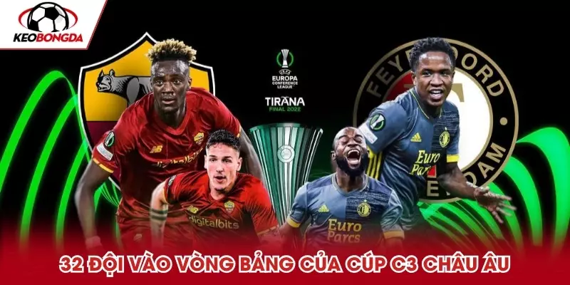 Có 32 đội vào vòng bảng của Europa Conference League